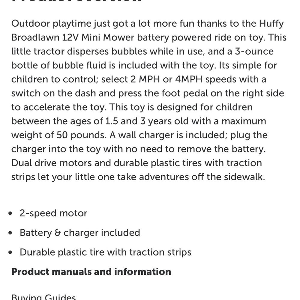 Green Ride-On Tractor Toy - Picture 2 of 4